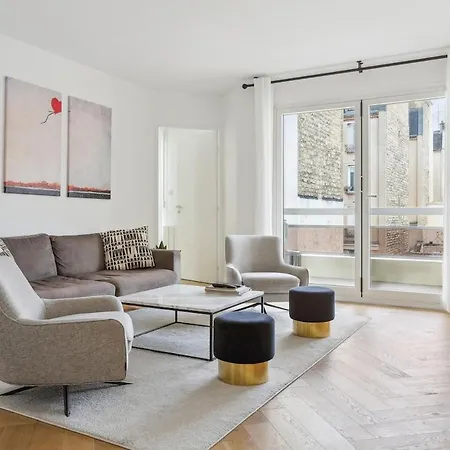 דירה 2br, Spacieux, Cosy, De Gamme, Balcon פריז